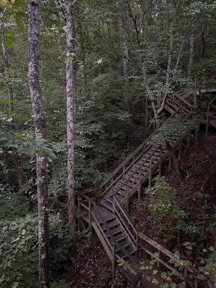 View of Stairwell at Vickery Creek.
